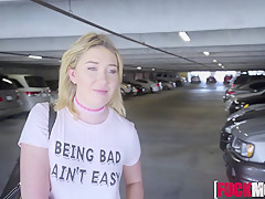 Zelda Morrison In Saucy Blonde Fucks for Money