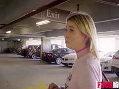 Zelda Morrison In Saucy Blonde Fucks for Money