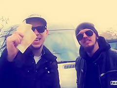 BUMS BUS - Sexy squirting British babe Sigourney Beaver gets fucked in the bus