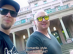 BUMS BUS - Sexy squirting British babe Sigourney Beaver gets fucked in the bus