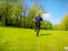 BUMS BUS - Sexy squirting British babe Sigourney Beaver gets fucked in the bus