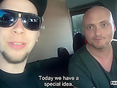 BUMS BUS - Sexy squirting British babe Sigourney Beaver gets fucked in the bus