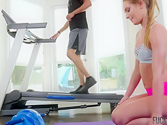 Daisy Stone in Boner Bash Workout