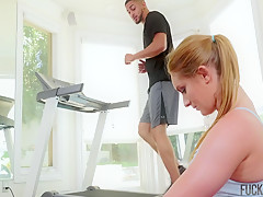 Daisy Stone in Boner Bash Workout