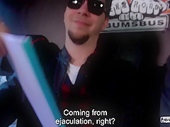 BUMS BUS - Seductive tattooed German babe Xania Wet gets fucked hard in the bus