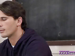 Naughty new perky cheerleader