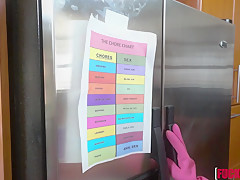 Liza Rowe In Braces and Butt Sex