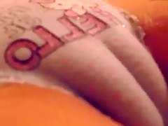 Sexy shaved cameltoe pussy lips firm round ass hard nipples