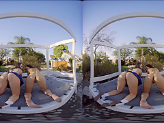 Jenna Sativa & Lexi Belle in Hole In One - WankzVR