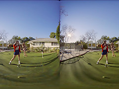 Jenna Sativa & Lexi Belle in Hole In One - WankzVR