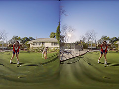 Jenna Sativa & Lexi Belle in Hole In One - WankzVR