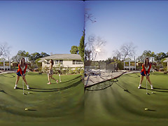 Jenna Sativa & Lexi Belle in Hole In One - WankzVR