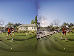 Jenna Sativa & Lexi Belle in Hole In One - WankzVR