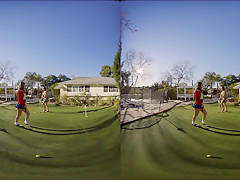 Jenna Sativa & Lexi Belle in Hole In One - WankzVR