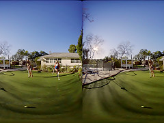 Jenna Sativa & Lexi Belle in Hole In One - WankzVR