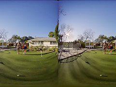 Jenna Sativa & Lexi Belle in Hole In One - WankzVR