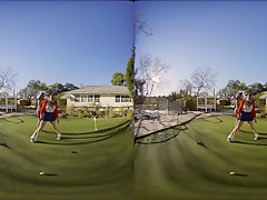 Jenna Sativa & Lexi Belle in Hole In One - WankzVR