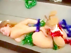 Russian babe krista xmas special bondage