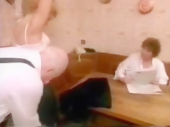 Old man fuck big tit wife then younger girl