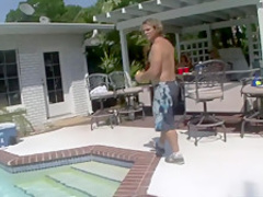 Horny pornstar in amazing blonde, amateur adult movie