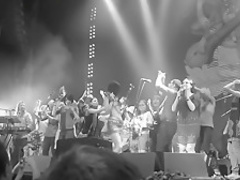 Akvarium Rock Grup Nude Girls in Show