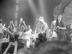 Akvarium Rock Grup Nude Girls in Show