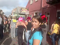 Incredible pornstar in hottest redhead, voyeur adult clip