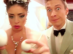 Russian funny weeding game