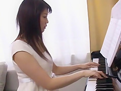 Horny Japanese slut Shiori Manabe in Exotic MILFs, Masturbation JAV video