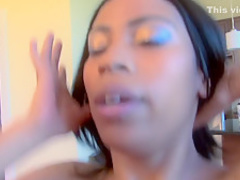 Fabulous pornstar Envy Star in hottest facial, black and ebony sex clip