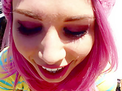 Slutty babe Aidra Fox fucks the guy who arrested her