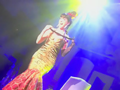 Burlesque Strip SHOW 140 Charlotte Treuse at The Naked Fest