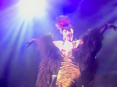 Burlesque Strip SHOW 140 Charlotte Treuse at The Naked Fest