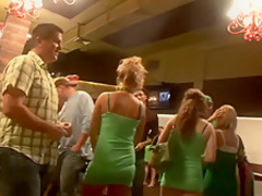 Crazy pornstar in horny blonde, striptease porn movie