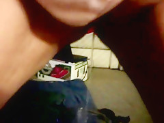 I pee in mine new g-sting from a friend