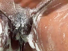 Wet mature ebony pussy