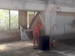 Naked on Stage 85 Lenka Klodova Naked Forms Festival of Run