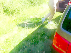 My Dirty Hobby - Hot outdoor fuck and facial