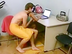 Deep throat sister fucks him after his shower !