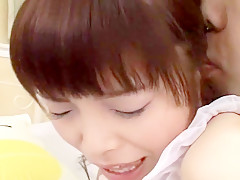 Hottest Japanese slut in Amazing Blowjob, Masturbation JAV video