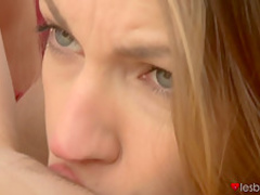 Horny pornstars Eufrat, Eileen in Amazing Small Tits, Lesbian adult movie