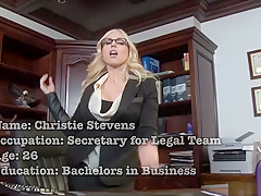 Incredible pornstar Christie Stevens in exotic facial, hd adult clip