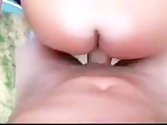 Blondes girl geil am blasen