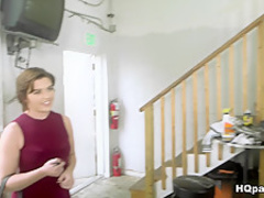 Exotic pornstars Seth Gamble, Kimmy Fabel in Fabulous Reality, Cumshots sex scene