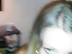 Gorgeous blond cocksucker