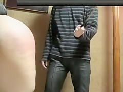 Incredible amateur BBW, Spanking xxx movie