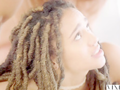 VIXEN Hot Assistant Blackmails Boss For Sex