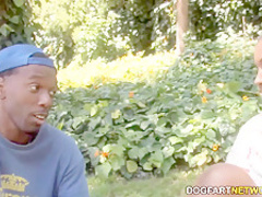 Busty Ebony Maserati XXX Gets Gangbanged