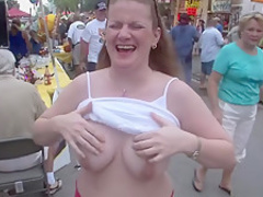 Crazy pornstar in horny voyeur, big tits porn scene