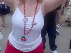 Crazy pornstar in horny voyeur, big tits porn scene